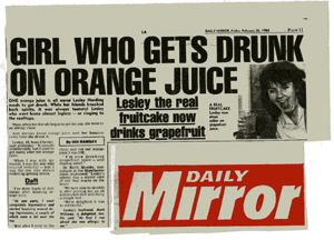 drunk on oranges